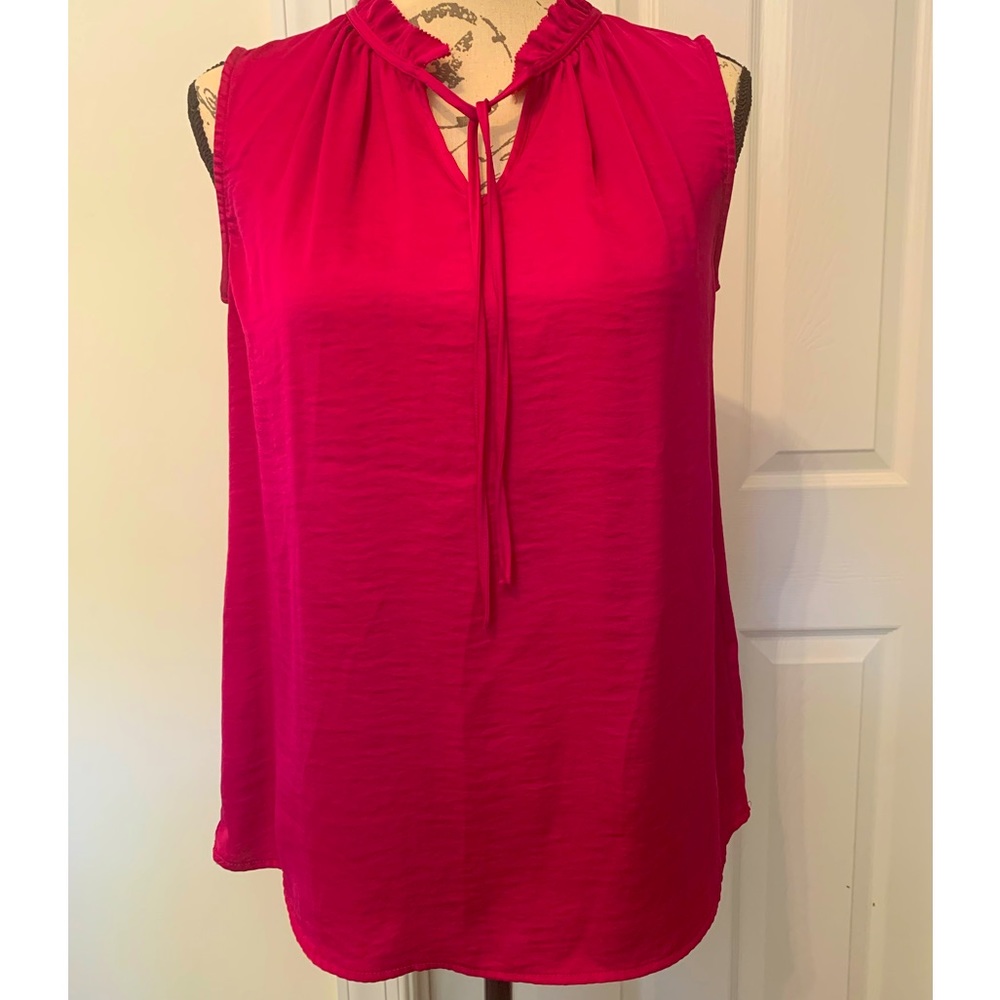 Lovely pink sleeveless blouse - Sz - S